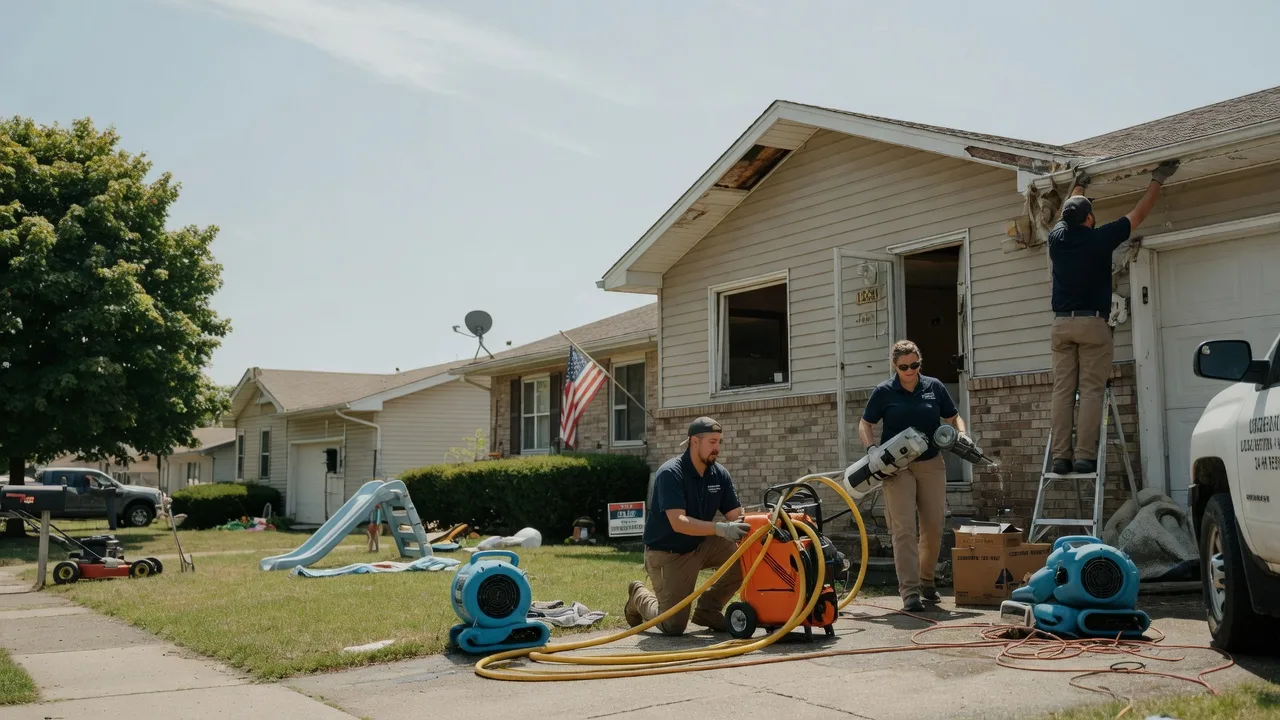 Water Damage Restoration in Aubrey, AR near me